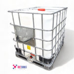 1000 Litre 275 Gallon Reconditioned, Heated IBC Tote