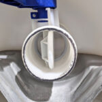 1000 Litre 275 Gallon Reconditioned IBC Tote with 3 Inch Flap/Butterfly Valve - Image 5