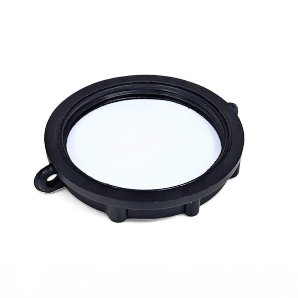 2-⅛" NPT Fine Thread Shallow Dust Cover Cap for 2-⅛" IBC Tote Valves - Image 2
