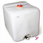 Brand New 1000 Litre 275 Gallon IBC Bottle Only with 2" Ball Valve