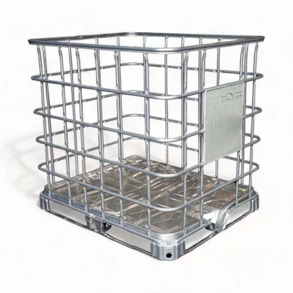 Schutz Reconditioned Ibc Tote Cage Only External Metal Cage And Metal Pallet Assembly 600x600