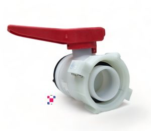 2" Ball Valve w/ 2” Buttress Coarse Thread, 62mm Collar and Viton® Gasket - Image 2