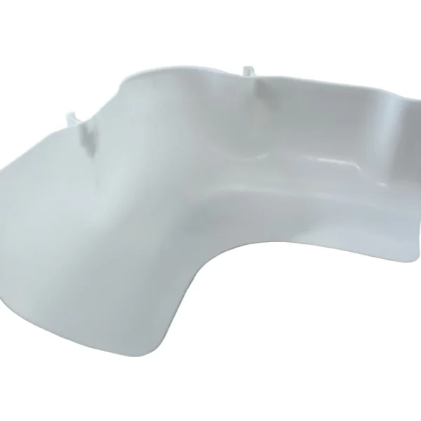 4-Piece Plastic IBC Tote Corner-Guards for Mauser Cages - White - Image 2