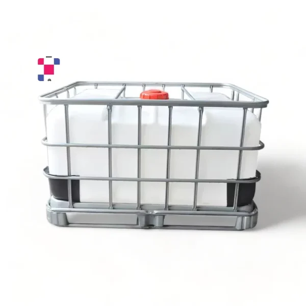 500 Litre 135 Gallon IBC Tote, New 2" Butterfly Valve with Buttress Course Thread, New Bottle and Cage - Image 2