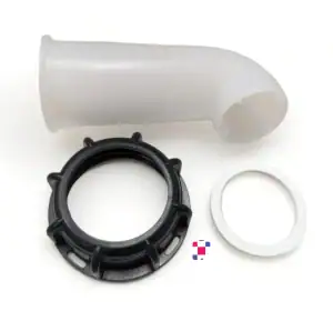 2-Inch Plastic Drain Spout Buttress Coarse Thread Valve Extension Adapter