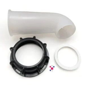 2-Inch Plastic Drain Spout Buttress Coarse Thread Valve Extension Adapter