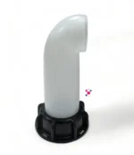 2-Inch Plastic Drain Spout Buttress Coarse Thread Valve Extension Adapter