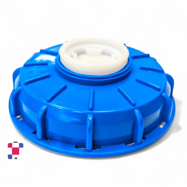 6 Inch IBC Tank Top Lid Fill Screw Cap with 2 Inch Buttress Coarse Threaded Bung - Image 2