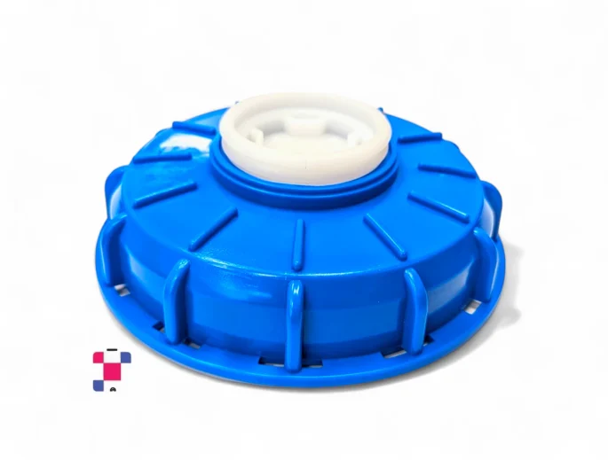 6 Inch IBC Tank Top Lid Fill Screw Cap with 2 Inch Buttress Coarse Threaded Bung
