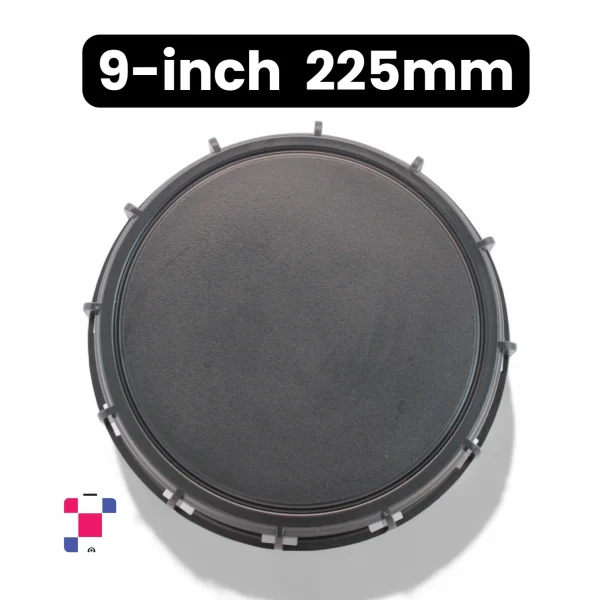 LID 9IN NV BLK 600x600