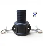 2 inch female camlock c200 to 2 inch male hose barb hose fitting