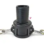 2-inch Female Camlock C200 to 2-inch Male Hose Barb - Hose Fitting