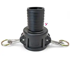 2-inch Female Camlock C200 to 2-inch Male Hose Barb - Hose Fitting
