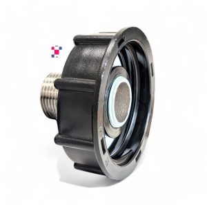 2-inch Female Buttress/Coarse Thread to 3/4-inch Stainless Steel Garden Hose Adapter - Image 2