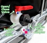 600 Litre 160 Gallon Rainwater Gardening IBC Tote With 3/4 Inch Garden Hose Adapter - Image 2