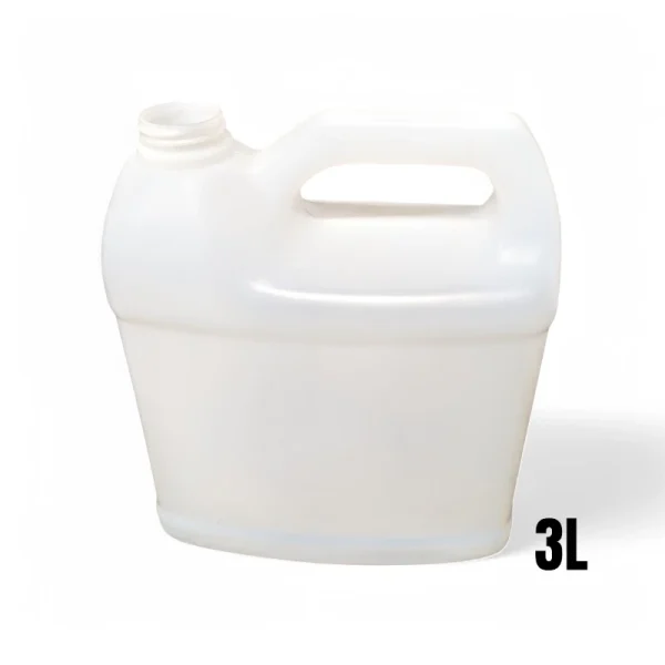 3 Litre 100 oz Natural F-Style - Plastic Jug - Food Safe - Image 2