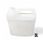 3 litre 100 oz natural f style plastic jug food safe per/pallet price 50 cents each