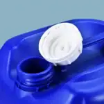 20 Litre - 5.3 Gallon Blue HDPE Plastic Jug - Jerry Can - Reconditioned - Image 3