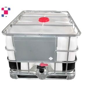 500 Litre 135 Gallon Reconditioned IBC Tote, with 2 Inch Butterfly Valve