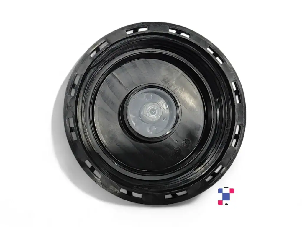 6 Inch Black Vented IBC Tank Lid Fill Screw Cap – UN-Rated – Black ...