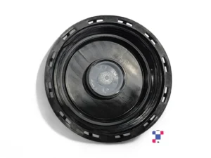 6 Inch Black Vented IBC Tank Lid Fill Screw Cap - UN-Rated - Black - Image 2
