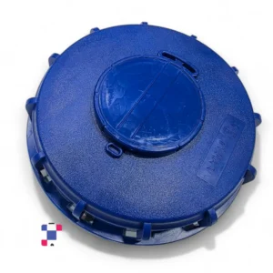 6-inch Blue Vented IBC Tank Lid Fill Screw Cap – UN-Rated – Blue