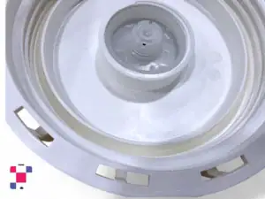 6 Inch White Vented IBC Tank Lid Fill Screw Cap - UN-Rated -White - Image 3