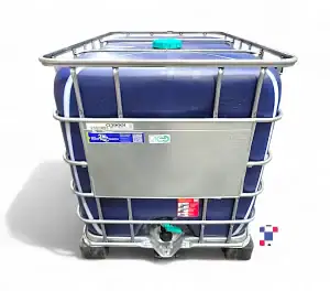 1000 Litre 275 Gallon Reconditioned Blue UV-Light Protection Previous-Food-Use IBC Tote