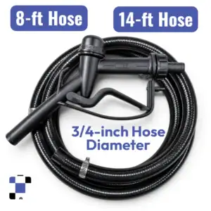 8ft 14 ft gravity feed nozzle kit