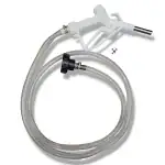 Gravity Feed Delivery Trigger Nozzle And Hose Kit with 8ft Hose and 2-inchButtress Coarse Thread Connector