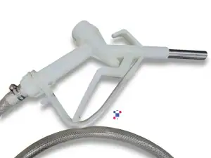 Gravity Feed Delivery Trigger Nozzle And Hose Kit with 8ft Hose and 2-inch Female Buttress Coarse Thread & 2-inch Female Camlock/QuickConnect - Image 2