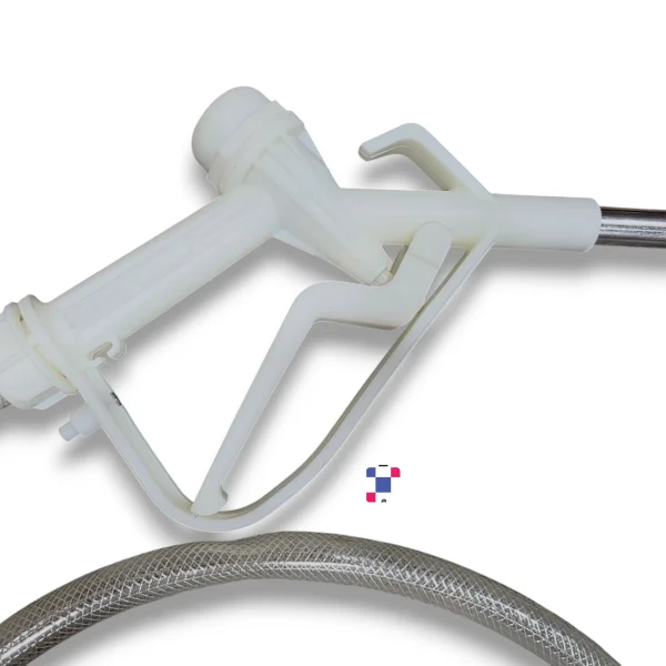 Gravity Feed Delivery Trigger Nozzle And Hose Kit with 8ft Hose and 2-inchButtress Coarse Thread Connector - Image 2