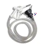 Gravity Feed Delivery Trigger Nozzle And Hose Kit with 8ft Hose and 2-inch Female Buttress Coarse Thread & 2-inch Female Camlock/QuickConnect