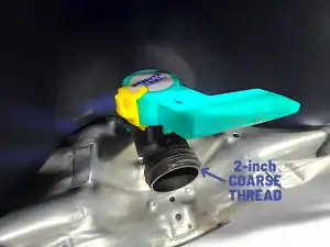 1000 Litre 275 Gallon Reconditioned Blue UV-Light Protection Previous-Food-Use IBC Tote - Image 7