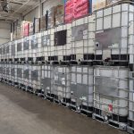 used as is ibc totes unwashed and fully drained 1000 litre 275 gallon ibc totes 60pc truckload