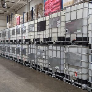 used as is ibc totes unwashed and fully drained 1000 litre 275 gallon ibc totes 60pc truckload