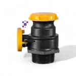 2" male npt valve assembly with ball and 2” camlock/quick connect