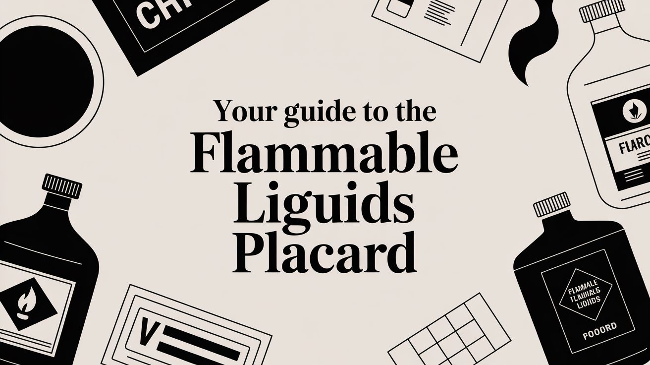 Your Guide to the Flammable Liquids Placard