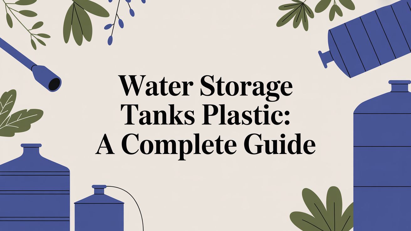 Water Storage Tanks Plastic: A Complete Guide