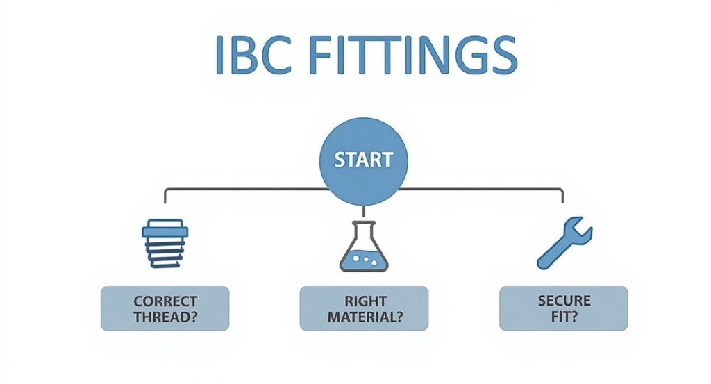 Infographic about ibc totes fittings