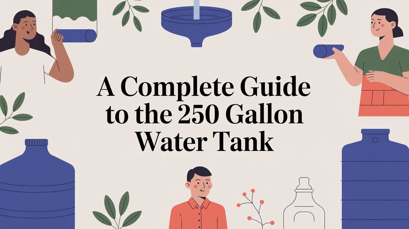 A Complete Guide to the 250 Gallon Water Tank