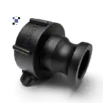 2 inch female buttress/coarse thread to 1/4" male camlock/quick connect adapter