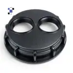 6 inch ibc tank top lid with two 2" npt female inlets