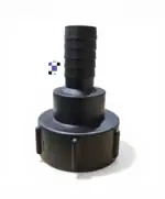 2" female buttress coarse thread to 1" hose barb hose fitting