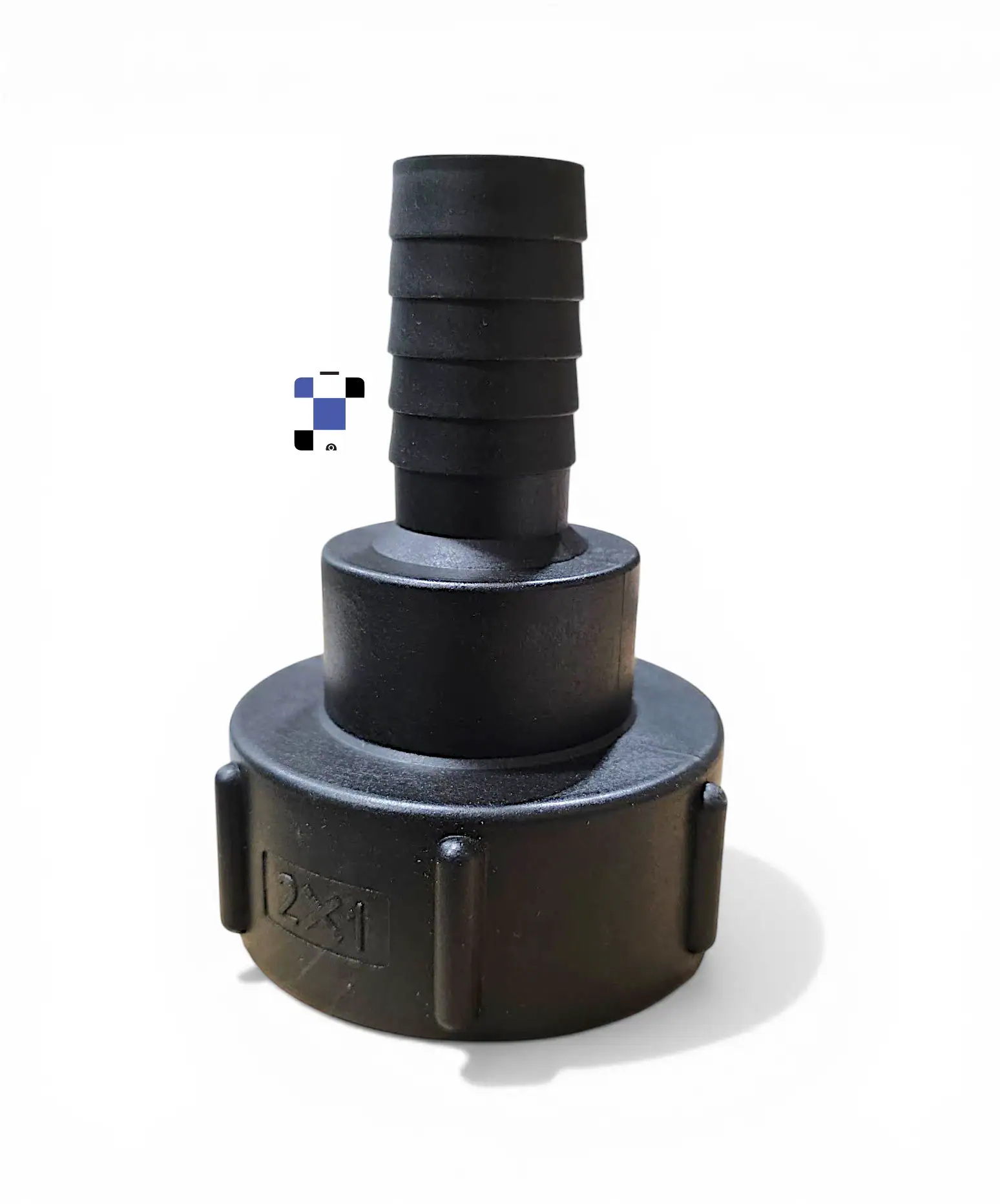 2" female buttress coarse thread to 1" hose barb hose fitting 2" female buttress coarse thread to 1" hose barb hose fitting