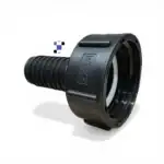 2" female buttress coarse thread to 1 1/4" hose barb hose fitting