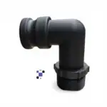 2 inch male npt fine thread w/90 degree elbow to 2 inch male camlock e200 to 2 inch male