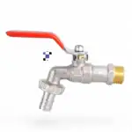 3/4" tap/faucet, brass lever garden tap, easy turn on/off lever handle