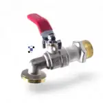 3/4" tap/faucet, brass lever garden tap, easy turn on/off lever handle