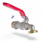 3/4" tap/faucet, brass lever garden tap, easy turn on/off lever handle